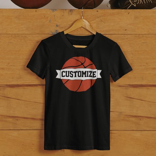 Basketball Players  Coaches Custom Team Name T_Shirt