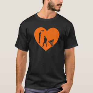 Basketball Players Men Women Kids Birthday Vintag T-Shirt