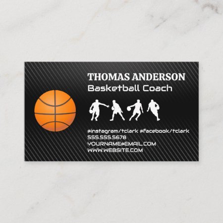 Basketball Players | Sports Business Card