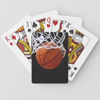 Basketball Playing Cards by made_in_atlantis at Zazzle