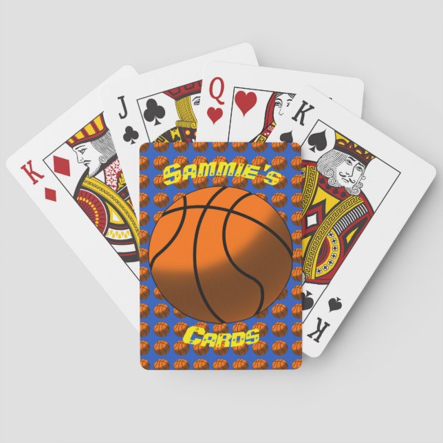 Basketball Playing Cards (Back)