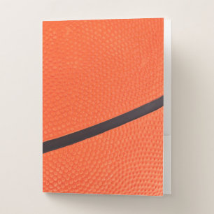 Basketball Pocket Folder