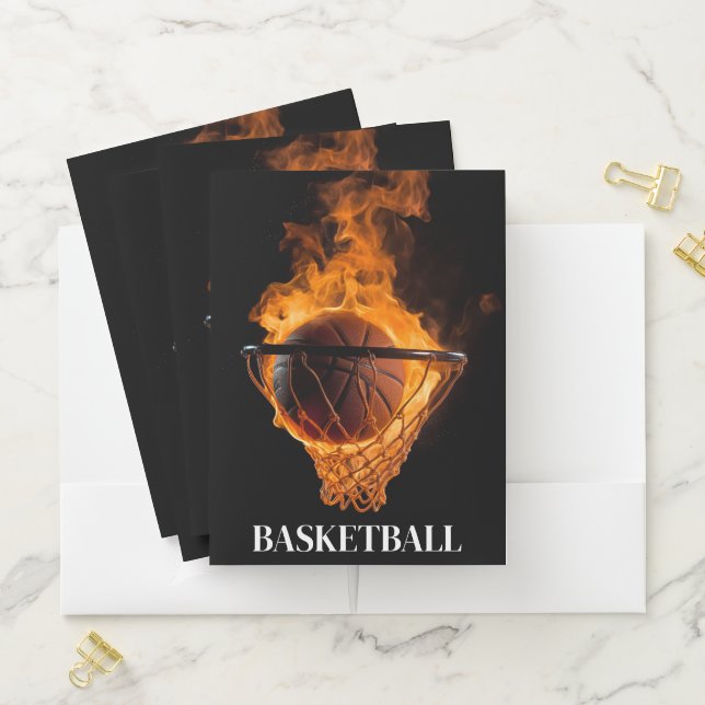 Basketball Pocket Folder (In Situ)