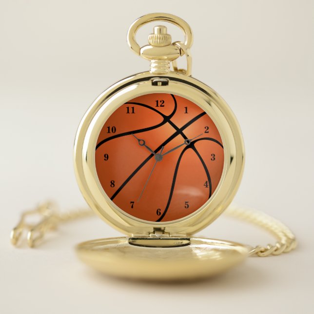 Basketball Pocket Watch Gift (Inside)