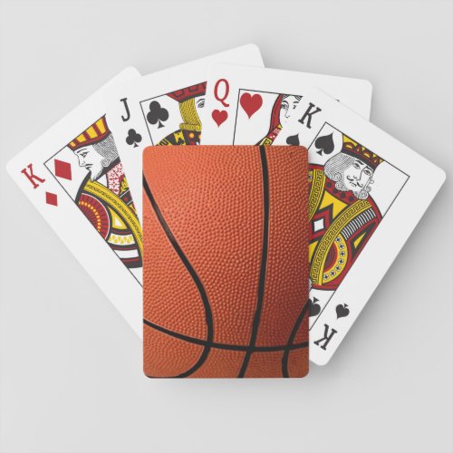 Basketball Poker Cards