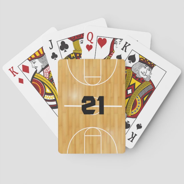 Basketball Poker Cards (Back)