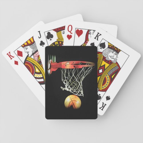 Basketball Poker Cards