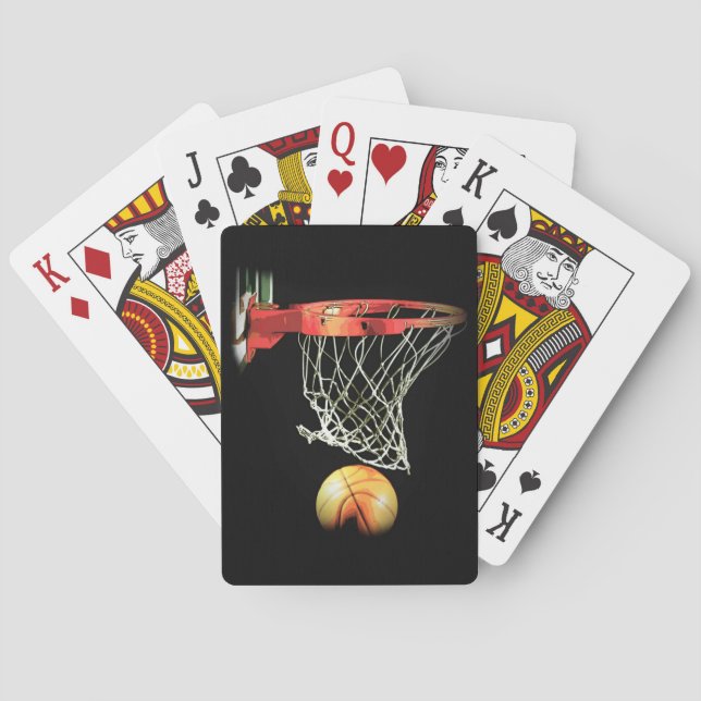 Basketball Poker Cards (Back)