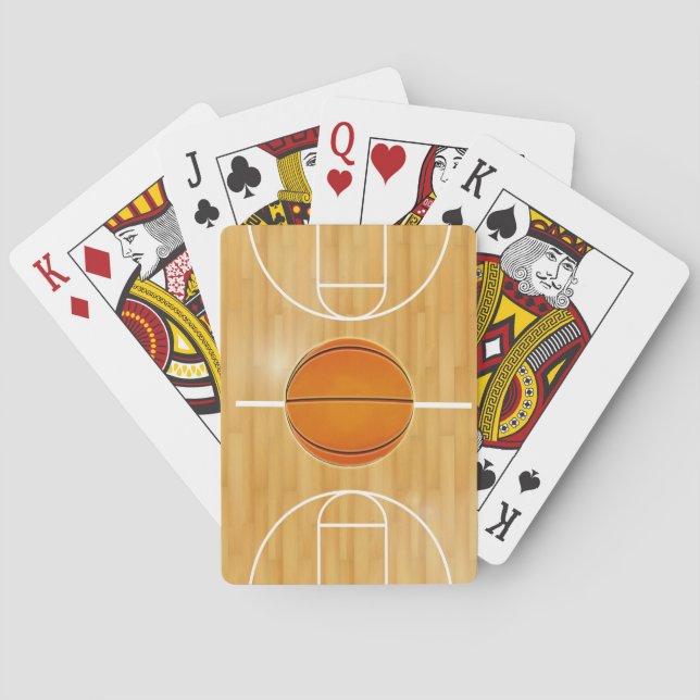 Basketball Poker Cards (Back)