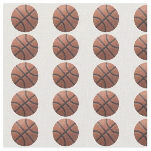 Basketball Polkadot Fabric