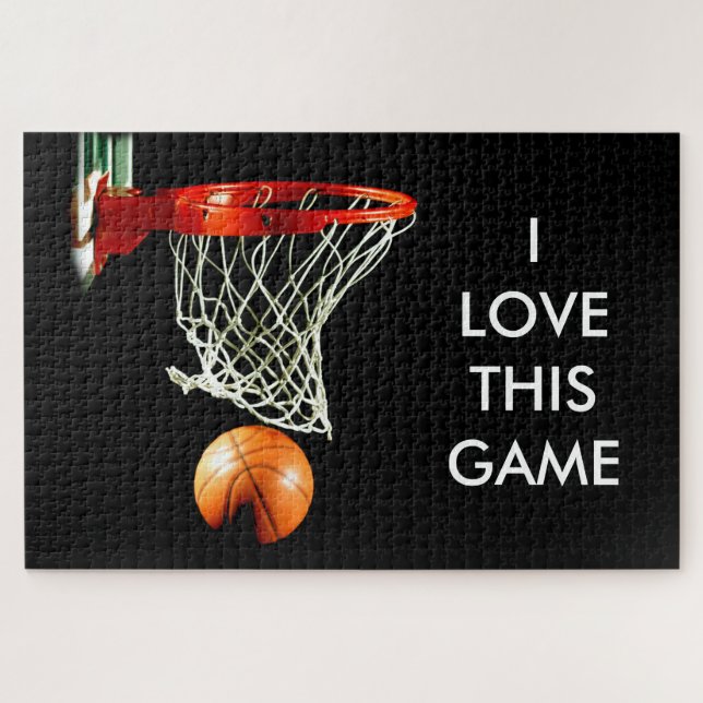 Basketball - Popular Art Sports Jigsaw Puzzle (Horizontal)