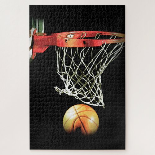 Basketball _ Popular Sports Art Jigsaw Puzzle