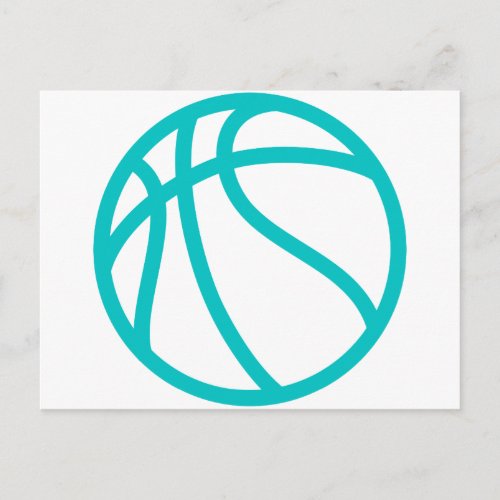 BASKETBALL POSTCARD