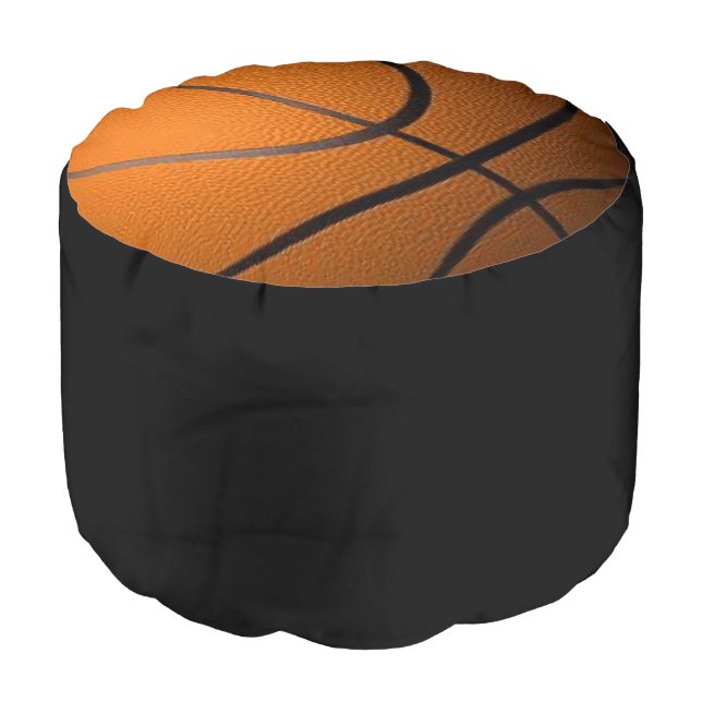 Basketball Pouf (Angled Front)