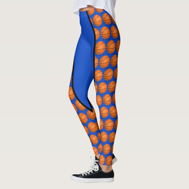 Basketball Print Leggings (Left)
