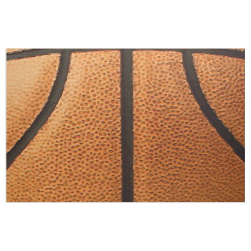 Basketball Print Pattern Background Fabric