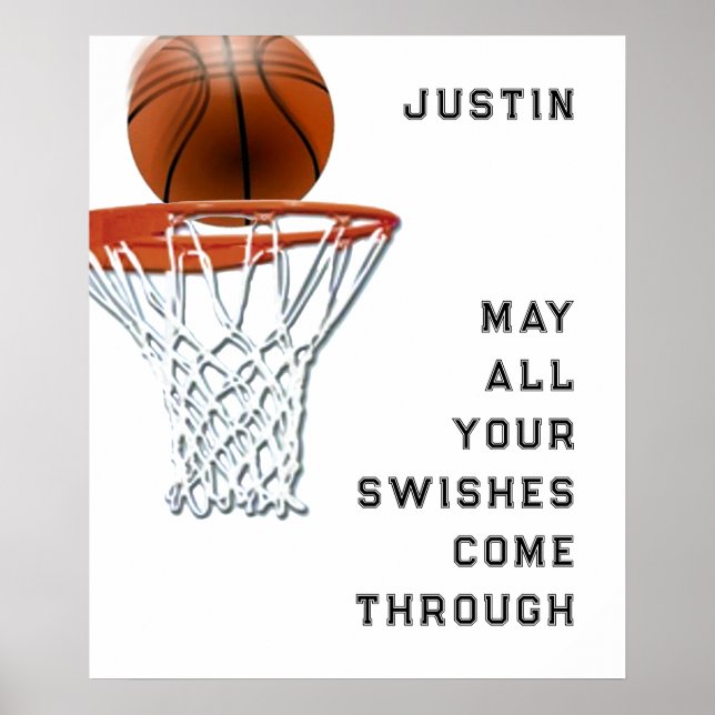 Basketball Quote Poster (Front)