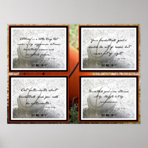 Basketball Quotes Poster 9-12