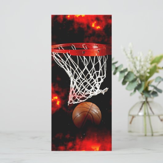 Basketball Rack Cards (Standing Front)