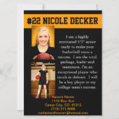 Basketball recruit mailer (Front)