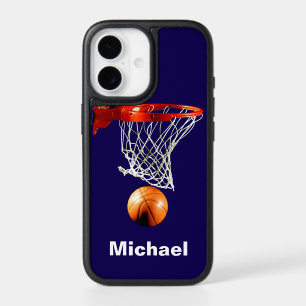 Basketball Replace with Your Name iPhone 17 Case