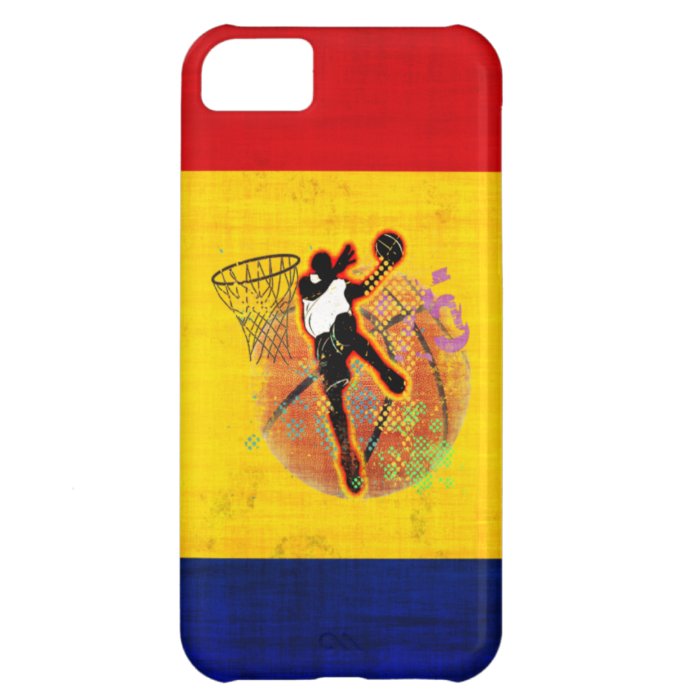 Basketball Retro iPhone 5C Cases