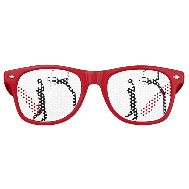 Basketball Retro Sunglasses (Front)