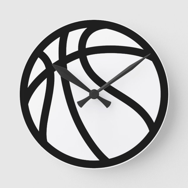BASKETBALL ROUND CLOCK (Front)
