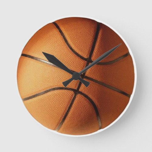Basketball Round Clock