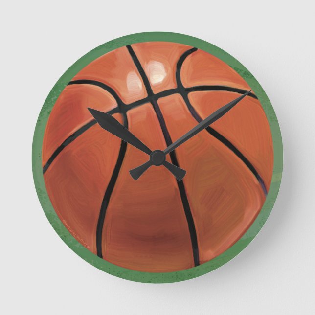 Basketball Round Clock (Front)