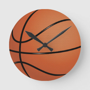 Basketball Round Clock