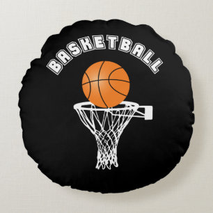 Basketball Round Pillow