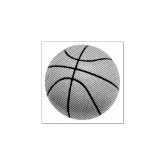 Basketball Ball Round Address Rubber Stamp Zazzle