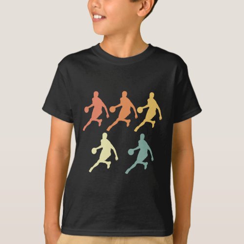 Basketball s For Kids Men Slam Dunk Teens Youth Pl T_Shirt