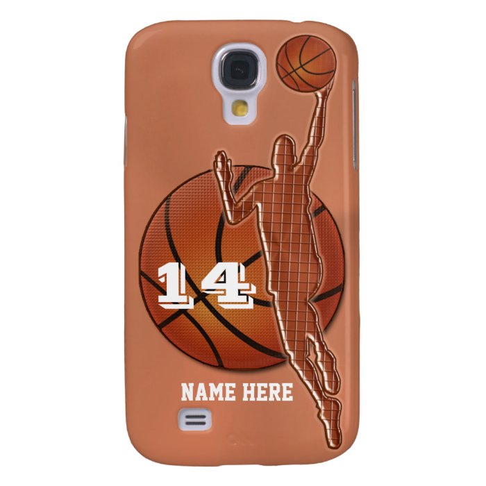 Basketball Samsung Galaxy s4 Personalized Cases Samsung Galaxy S4 Cases