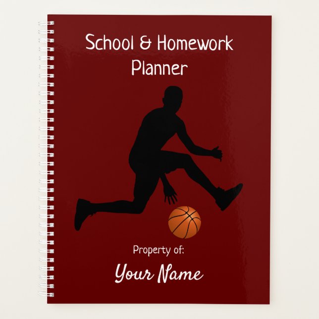 Basketball - School Planner - HAMbyWG (Front)
