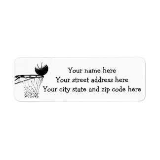 Basketball score label