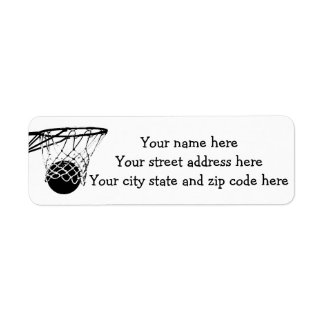 Basketball score label