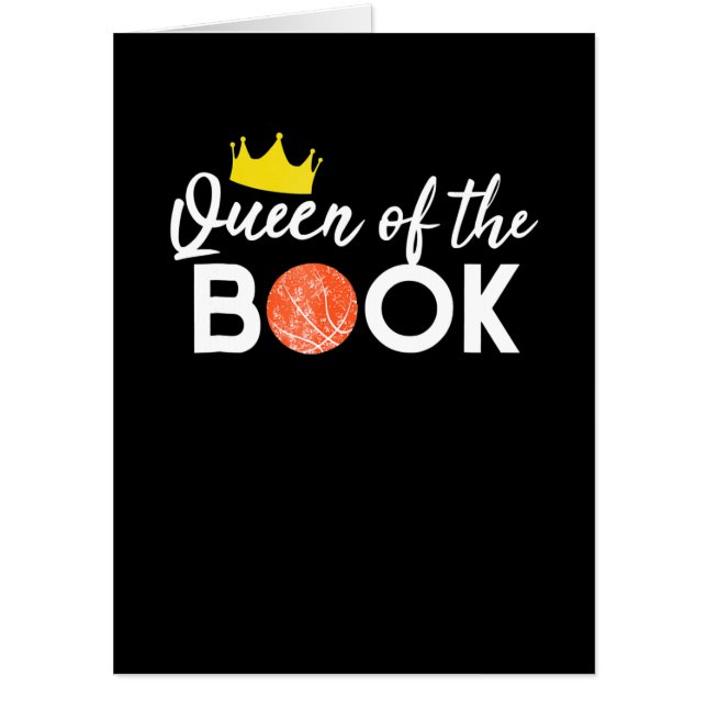 basketball scorebook keeper t scoring queen card (Front)