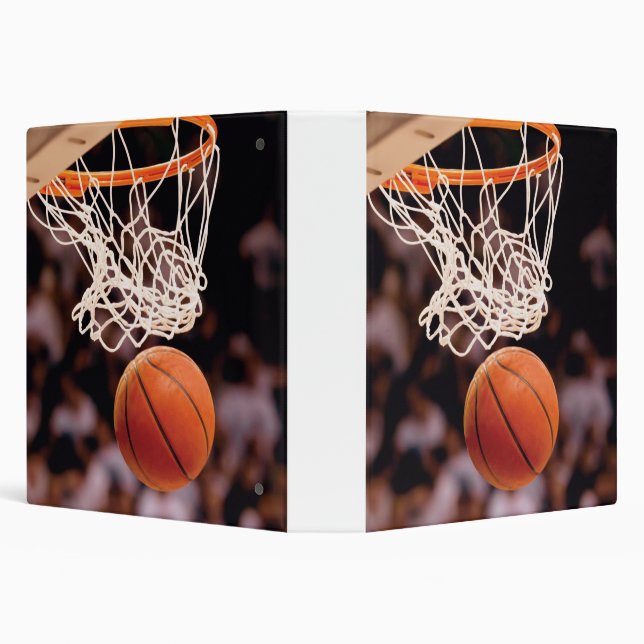 Basketball Scoring 3 Ring Binder (Background)