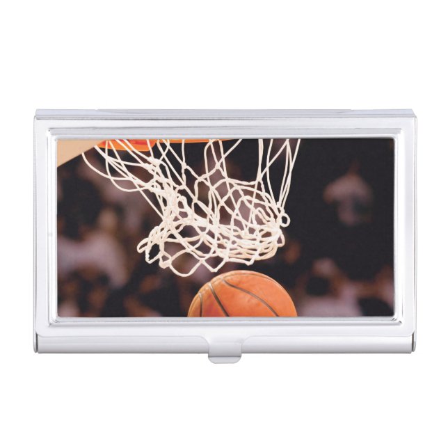 Basketball Scoring Business Card Case (Front)