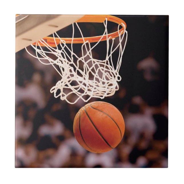 Basketball Scoring Ceramic Tile (Front)