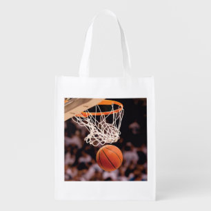 Basketball Scoring Grocery Bag