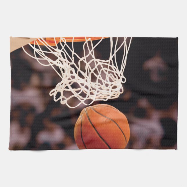 Basketball Scoring Kitchen Towel (Horizontal)