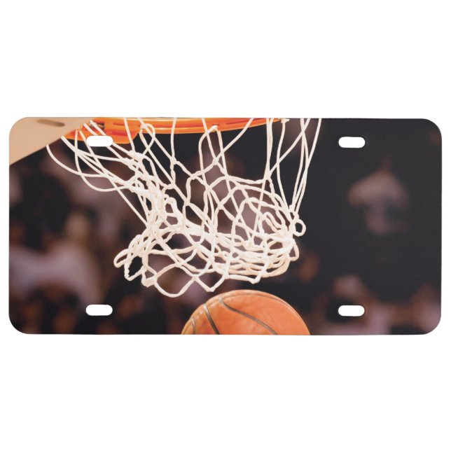 Basketball Scoring License Plate (Front)