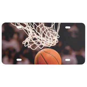 Basketball Scoring License Plate