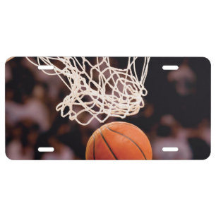 Basketball Scoring License Plate