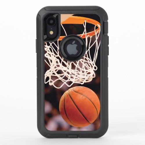 Basketball Scoring OtterBox Defender iPhone XR Case