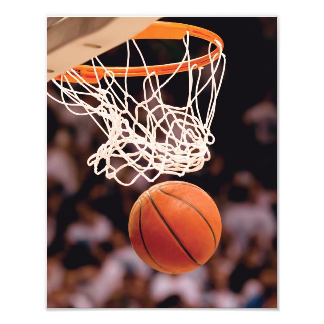 Basketball Scoring Photo Print (Front)