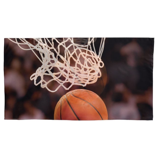 Basketball Scoring Pillow Case (Front)